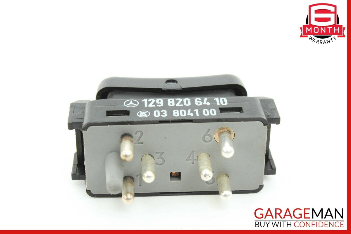 90-02 Mercedes R129 SL320 Interior Control Switch Button Set OEM
