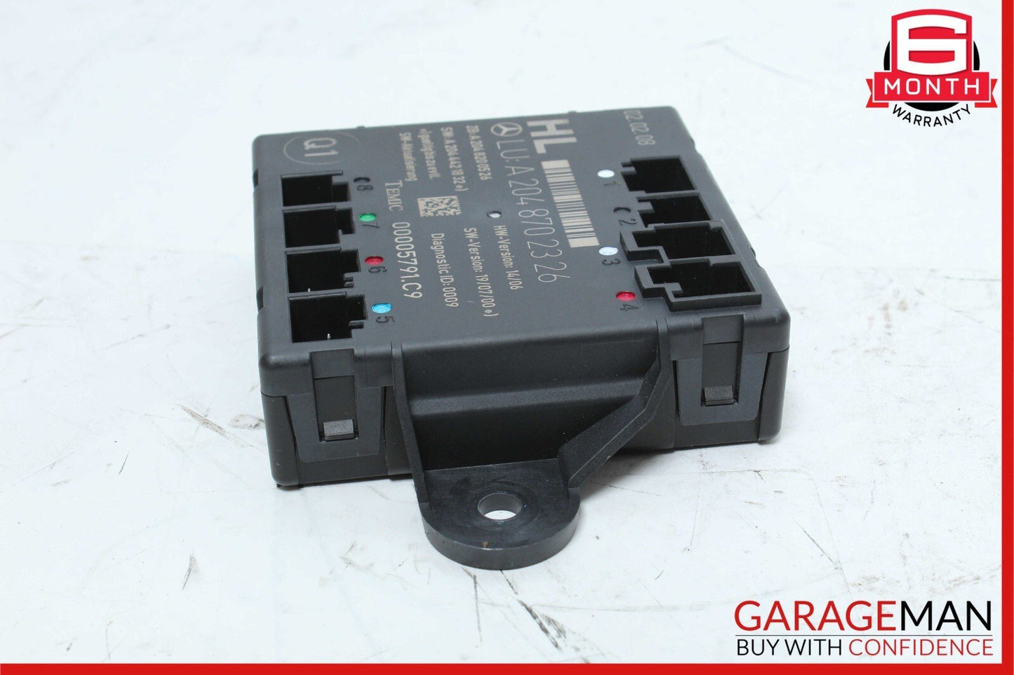 08-14 Mercedes W204 C300 C350 Rear Left Side Door Control Module 2048702326 OEM