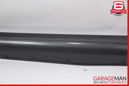 08-14 Mercedes W204 C300 C350 Left Rocker Panel Side Skirt Molding Cover Gray
