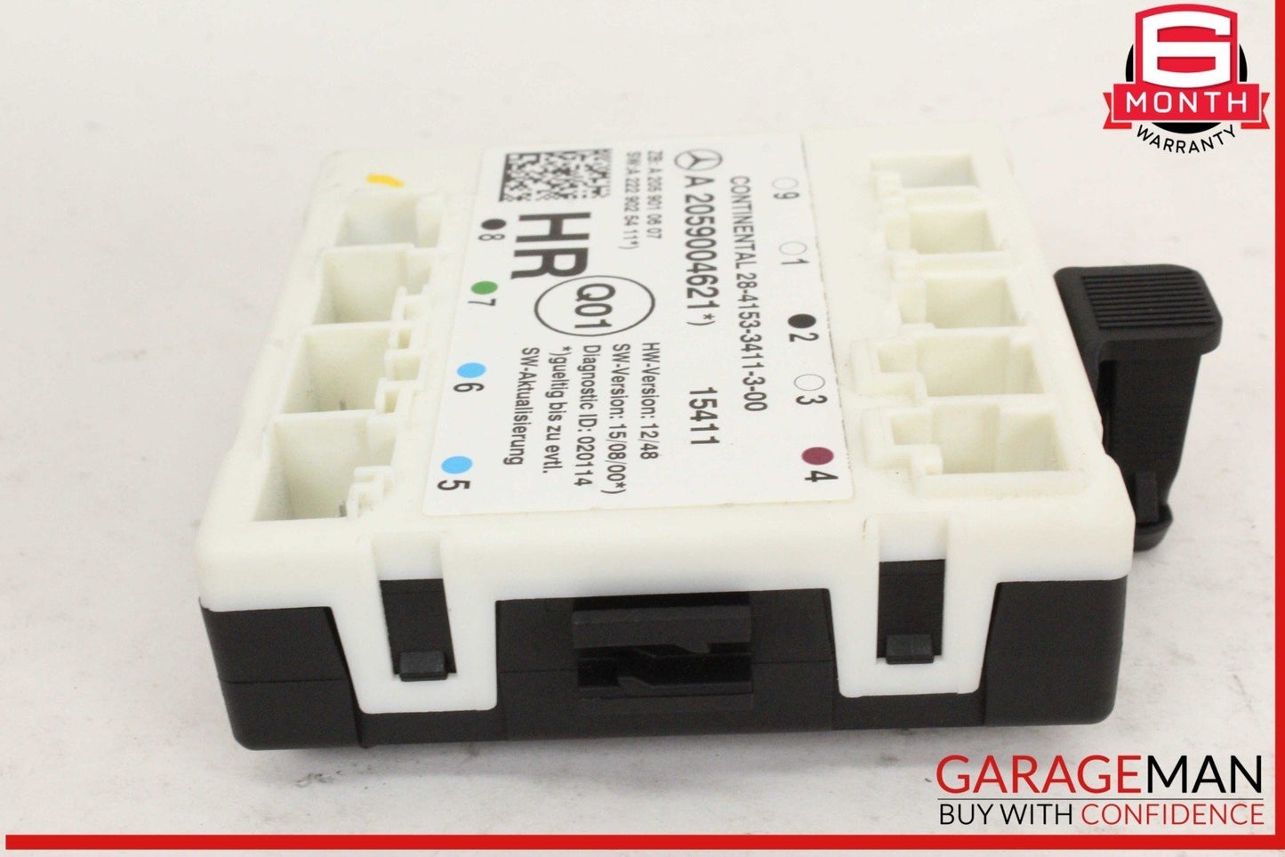 15-20 Mercedes W205 C300 Rear Right Passenger Side Door Control Module Unit OEM