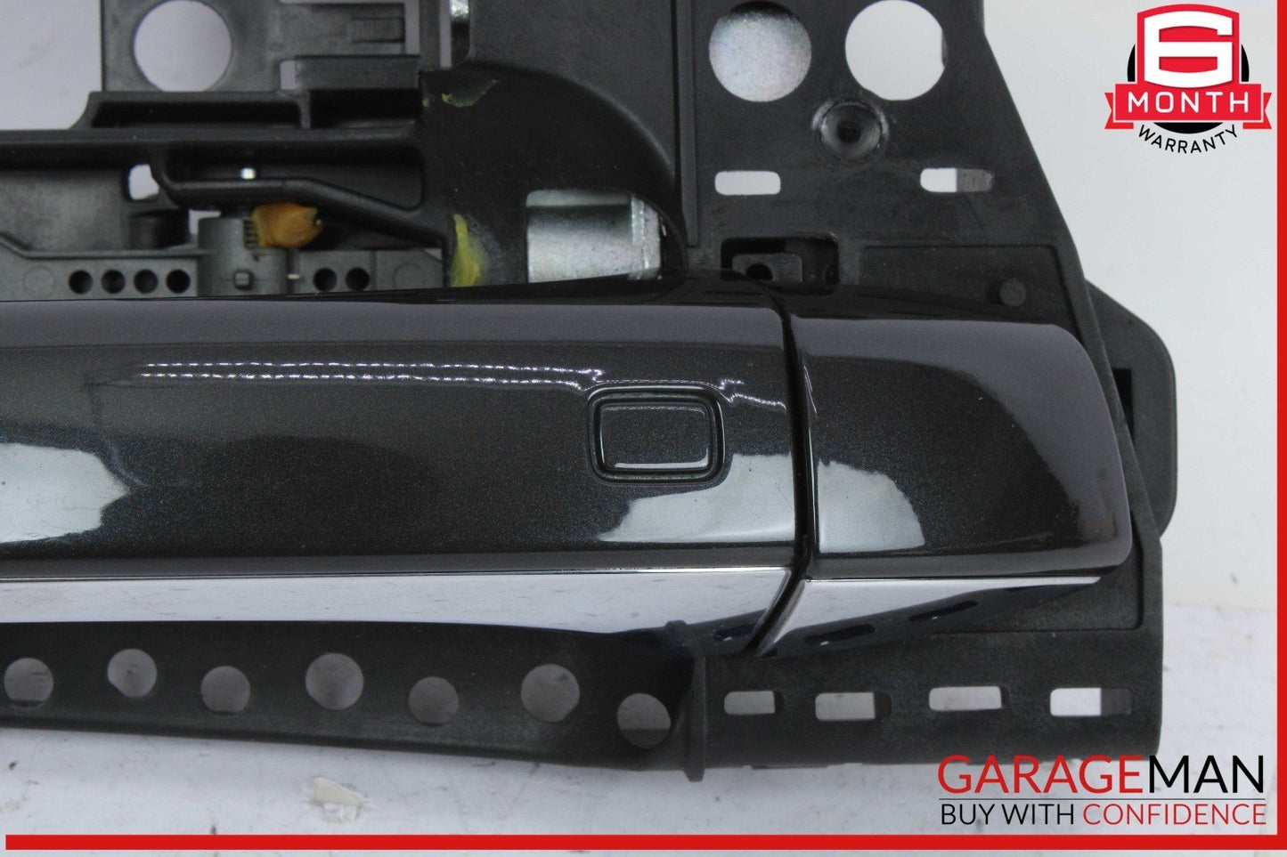 12-18 Audi A6 A7 Right Passenger Side Exterior Door Handle Black 4H0837886 OEM