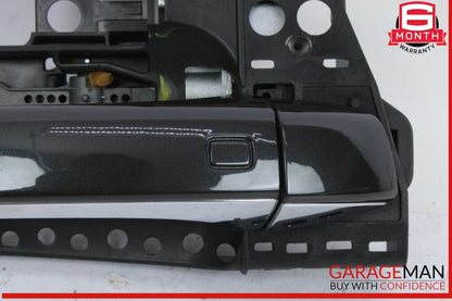 12-18 Audi A6 A7 Right Passenger Side Exterior Door Handle Black 4H0837886 OEM