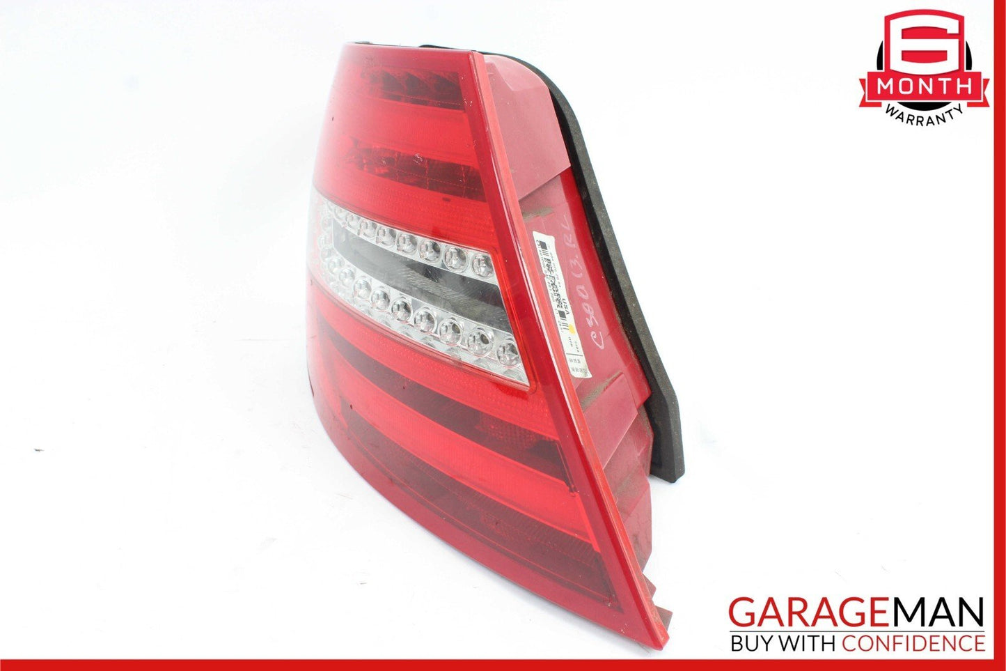 12-14 Mercedes W204 C300 C250 Rear Left Driver Side Taillight Tail Light Lamp