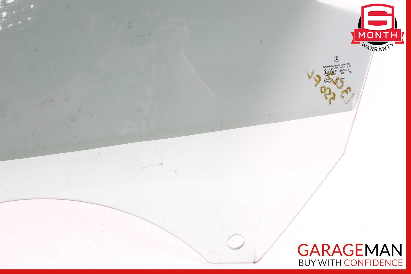 12-18 Mercedes W218 CLS550 CLS63 AMG Front Left Side Door Window Glass OEM