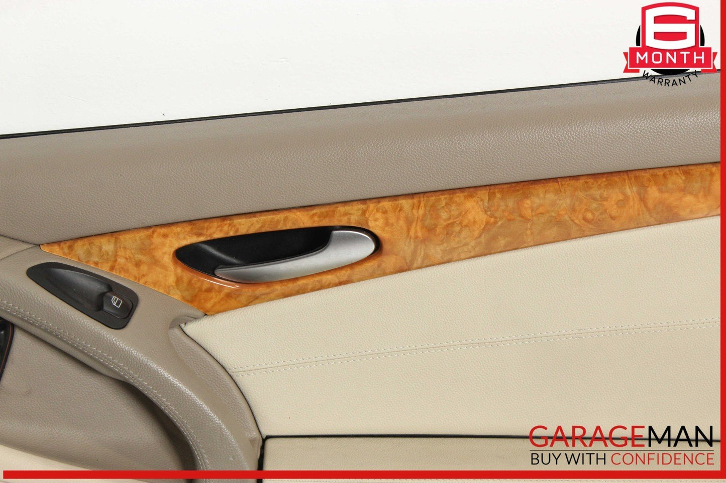 03-06 Mercedes R230 SL500 SL55 AMG Front Right Interior Door Panel Beige OEM