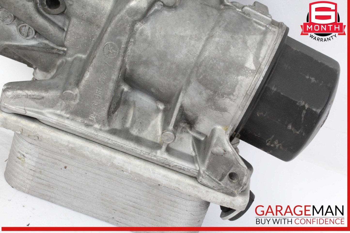 05-13 Mercedes W221 S550 E350 C230 Oil Filter Cooler Housing 2721800210 OEM
