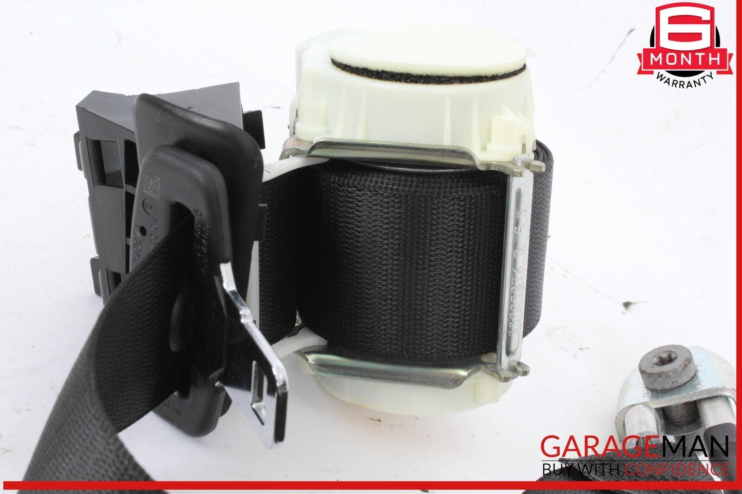07-13 Mercedes W221 S550 S63 AMG Rear Center Seat Belt Retractor Buckle OEM