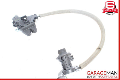 08-17 Mercedes C250 E350 Trunk Lid Latch Lock Actuator w/ Cylinder Lock Latch