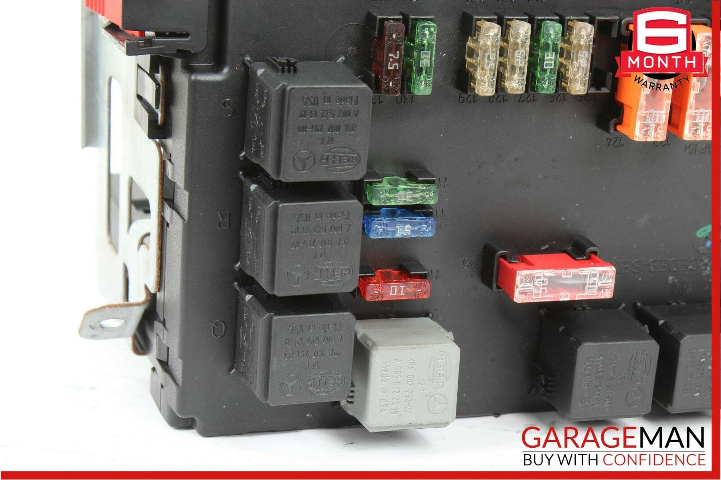 07-09 Mercedes W221 S550 CL550 CL65 AMG Rear Trunk SAM Fuse Box Module Assembly