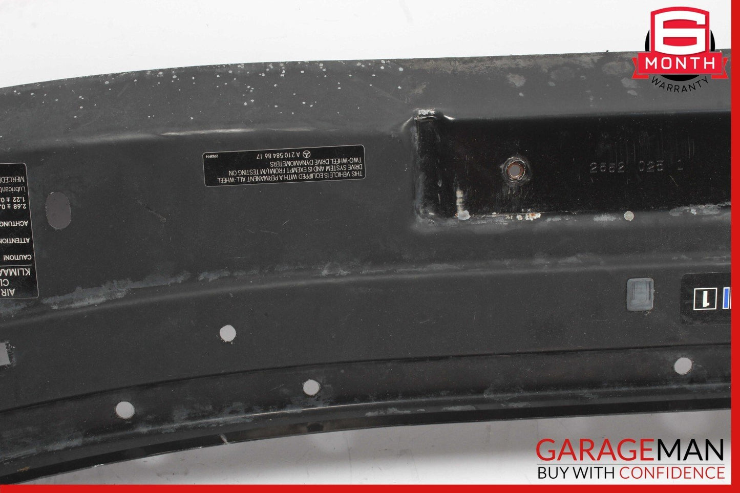 06-12 Mercedes X164 GL550 R350 Front Upper Radiator Core Tie Bar Support Frame