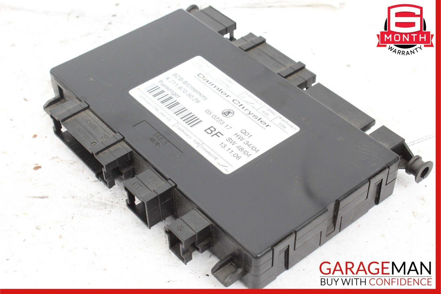 03-12 Mercedes GL450 ML550 CLS500 E350 Front Right Side Seat Control Module Unit