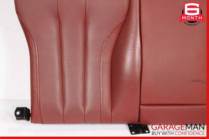 13-19 BMW 650i F06 Rear Top Upper Seat Cushion Cover Armrest Assembly Red OEM