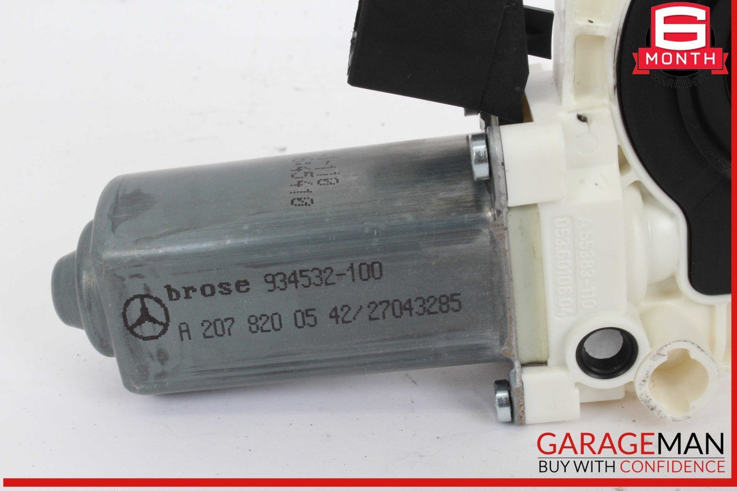 10-20 Mercedes W218 CLS550 Front Right Window Regulator Motor 2078200542 OEM