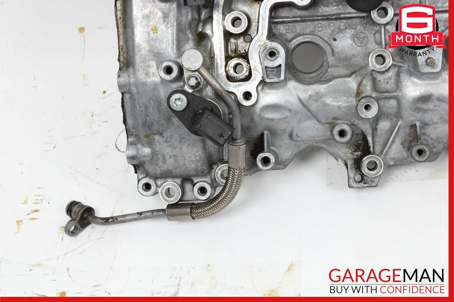 11-20 Mercedes W221 S550 E550 CLS550 Left Driver Side Cylinder Head Valve Cover