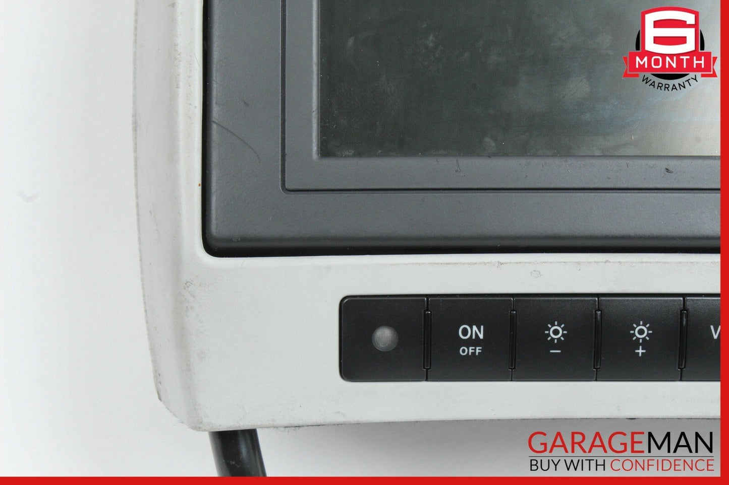 07-12 Mercedes X164 GL450 ML450 Rear Seat Headrest Screen Monitor Display Grey