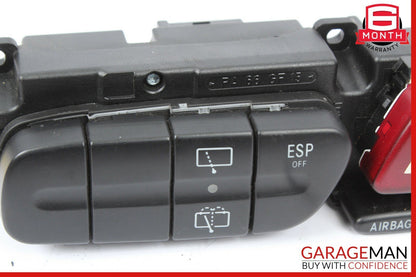 01-05 Mercedes W203 C240 C320 Center ESP Hazard Light Door Control Switch Panel