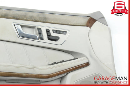 10-13 Mercedes W212 E350 E550 Front Left Driver Side Interior Door Panel OEM