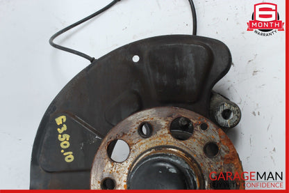 10-16 Mercedes W212 E350 Front Left Side Wheel Spindle Knuckle Hub Bearing OEM