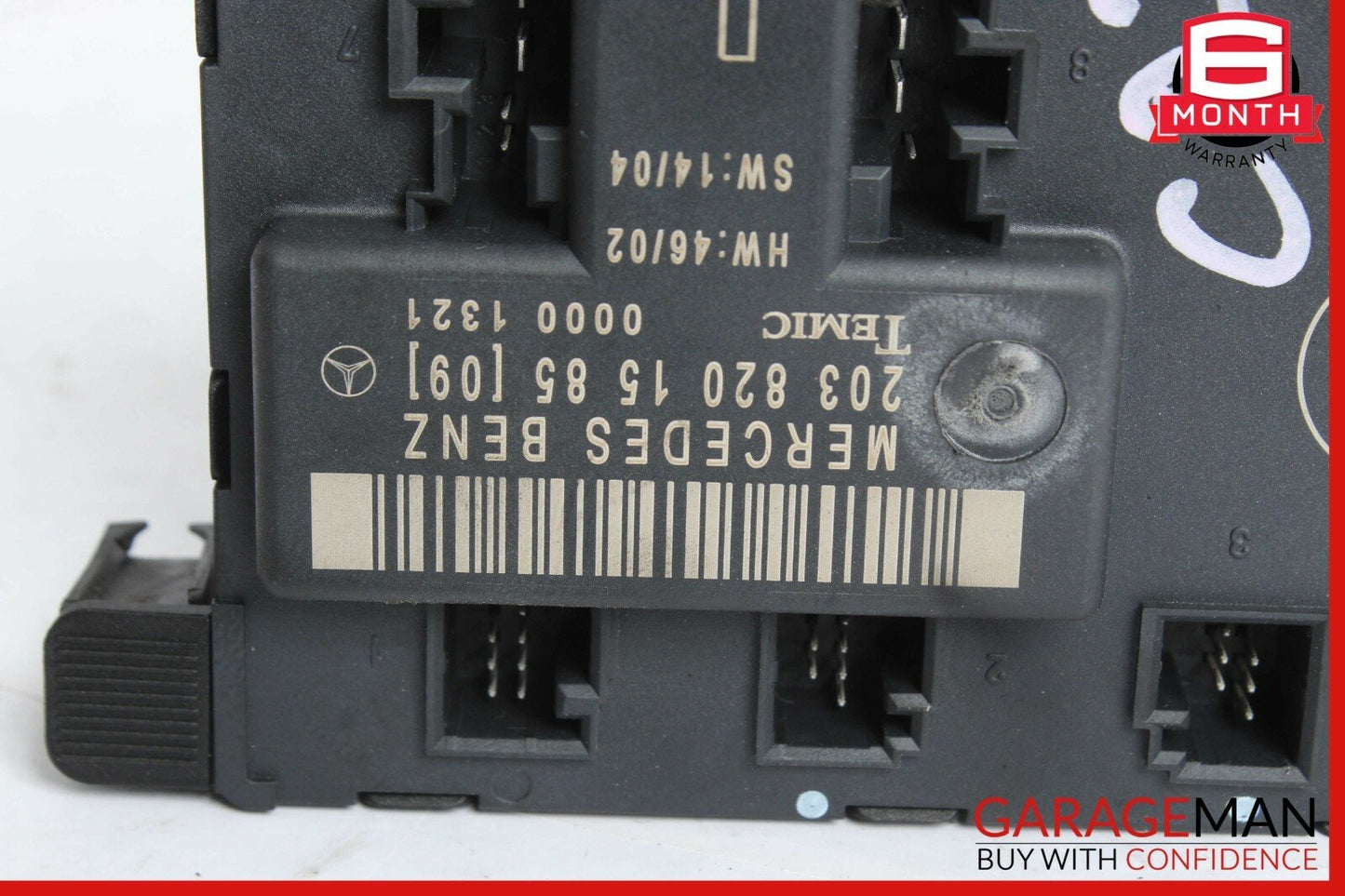 01-07 Mercedes W203 C230 C300 Front Left Side Door Control Module Unit OEM