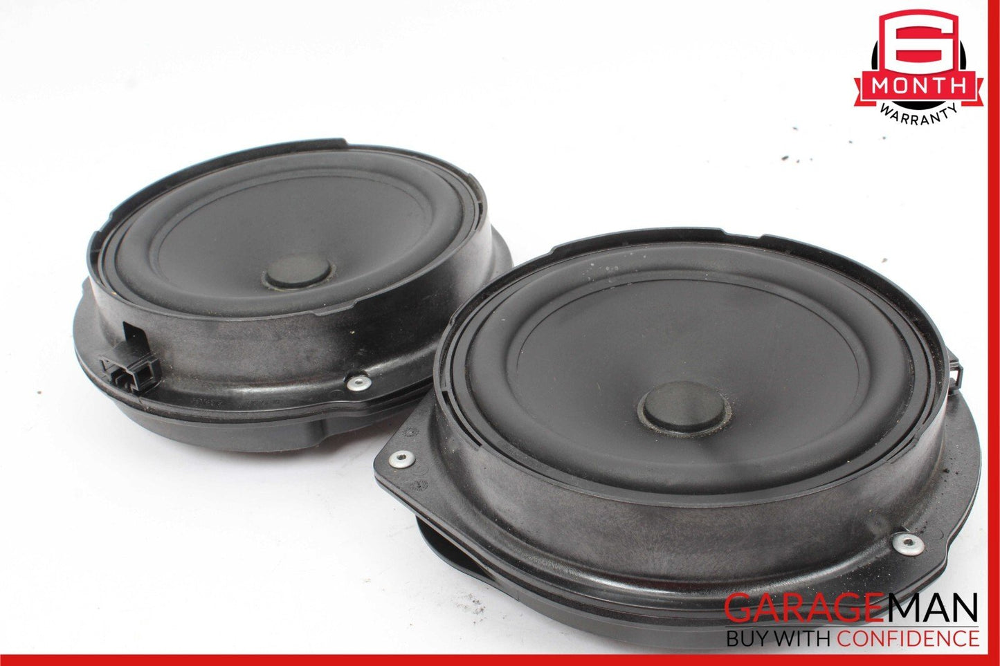 08-14 Mercedes W204 C250 C300 Front Right & Left Side Door Sound Speaker Set OEM