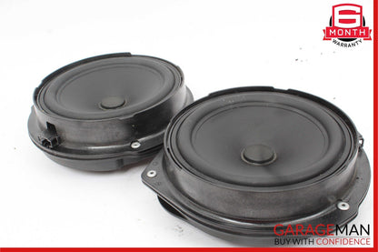 08-14 Mercedes W204 C250 C300 Front Right & Left Side Door Sound Speaker Set OEM