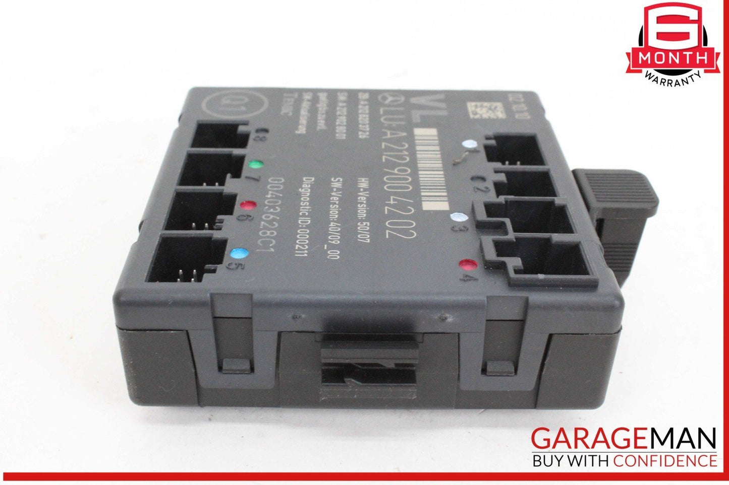 08-18 Mercedes W204 C300 Front Left Driver Side Door Control Module Unit OEM