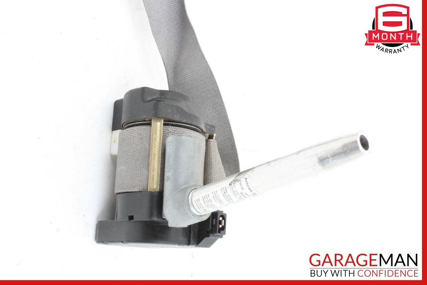 92-95 Mercedes W140 300SE Front Right Seat Belt Seatbelt Retractor Gray OEM