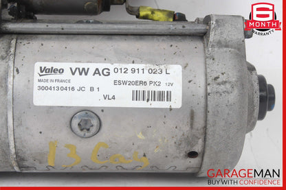 11-18 Porsche Cayenne 958 Engine Motor Starter OEM