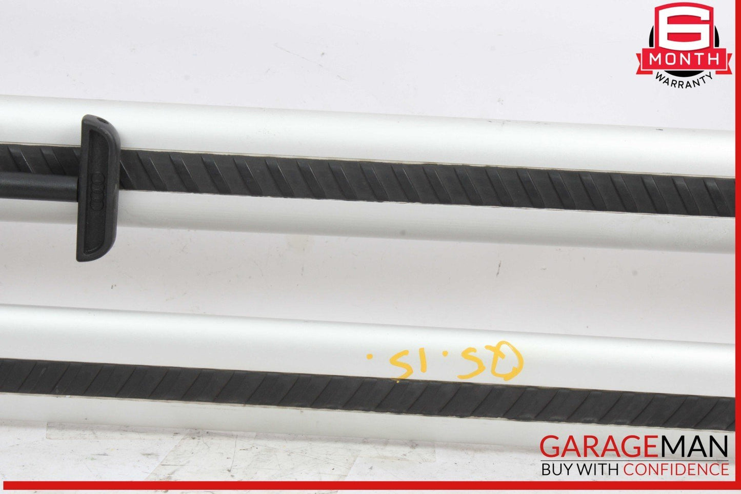 09-17 Audi Q5 Roof Rack Rails Cross Bars Set of 2 Pc OEM