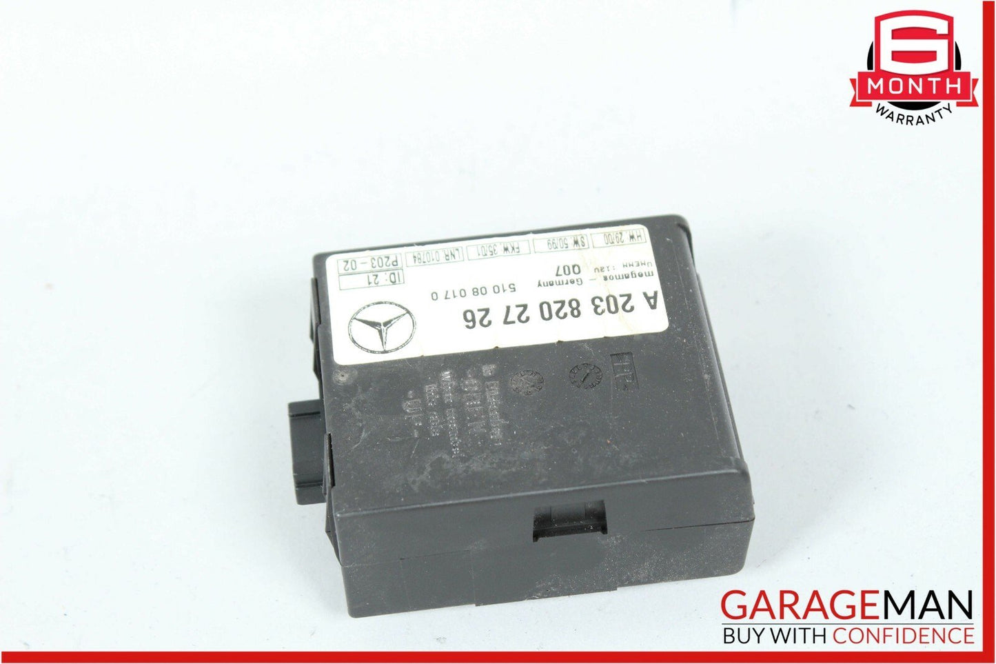01-07 Mercedes W203 C230 CLK320 Anti Theft Alarm Module 2038202726 OEM