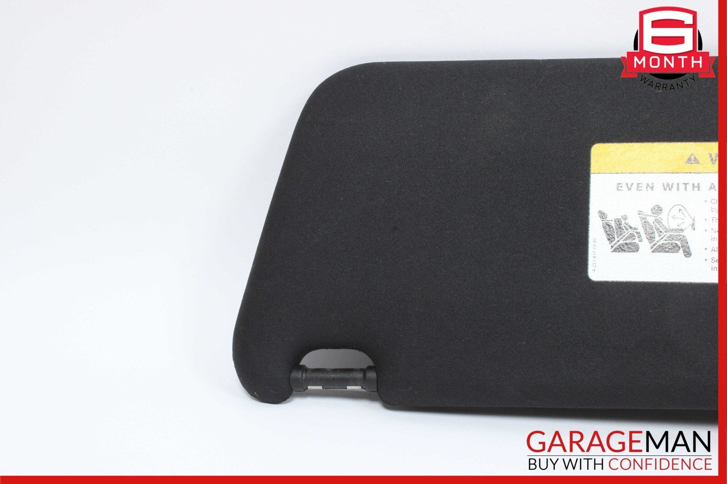Mercedes W204 C250 C350 E350 Coupe Right Side Sun Visor Shade Sunvisor Black