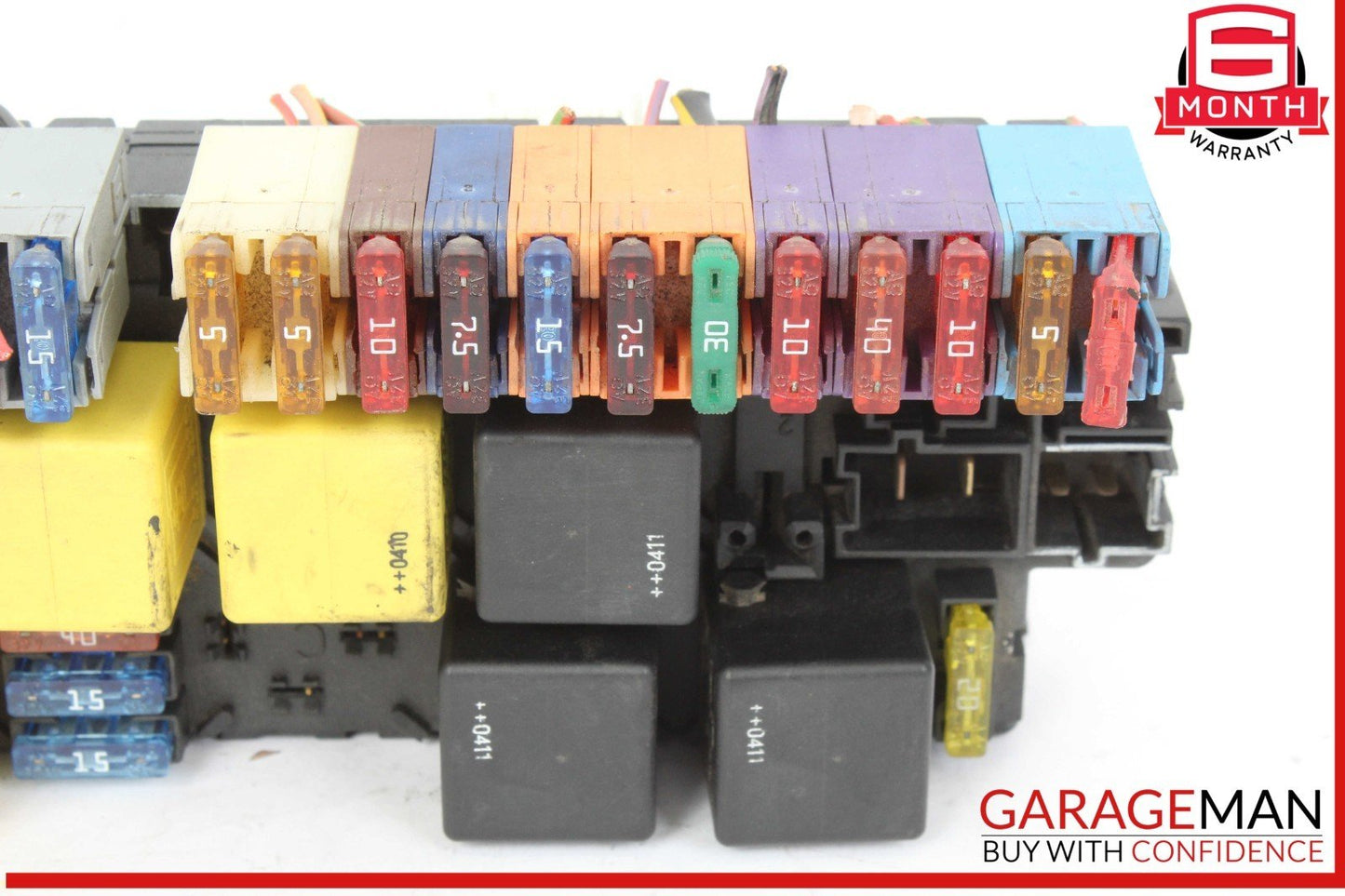 03-12 Mercedes R230 SL500 SL55 AMG Front Left SAM Fuse Box Control Module OEM