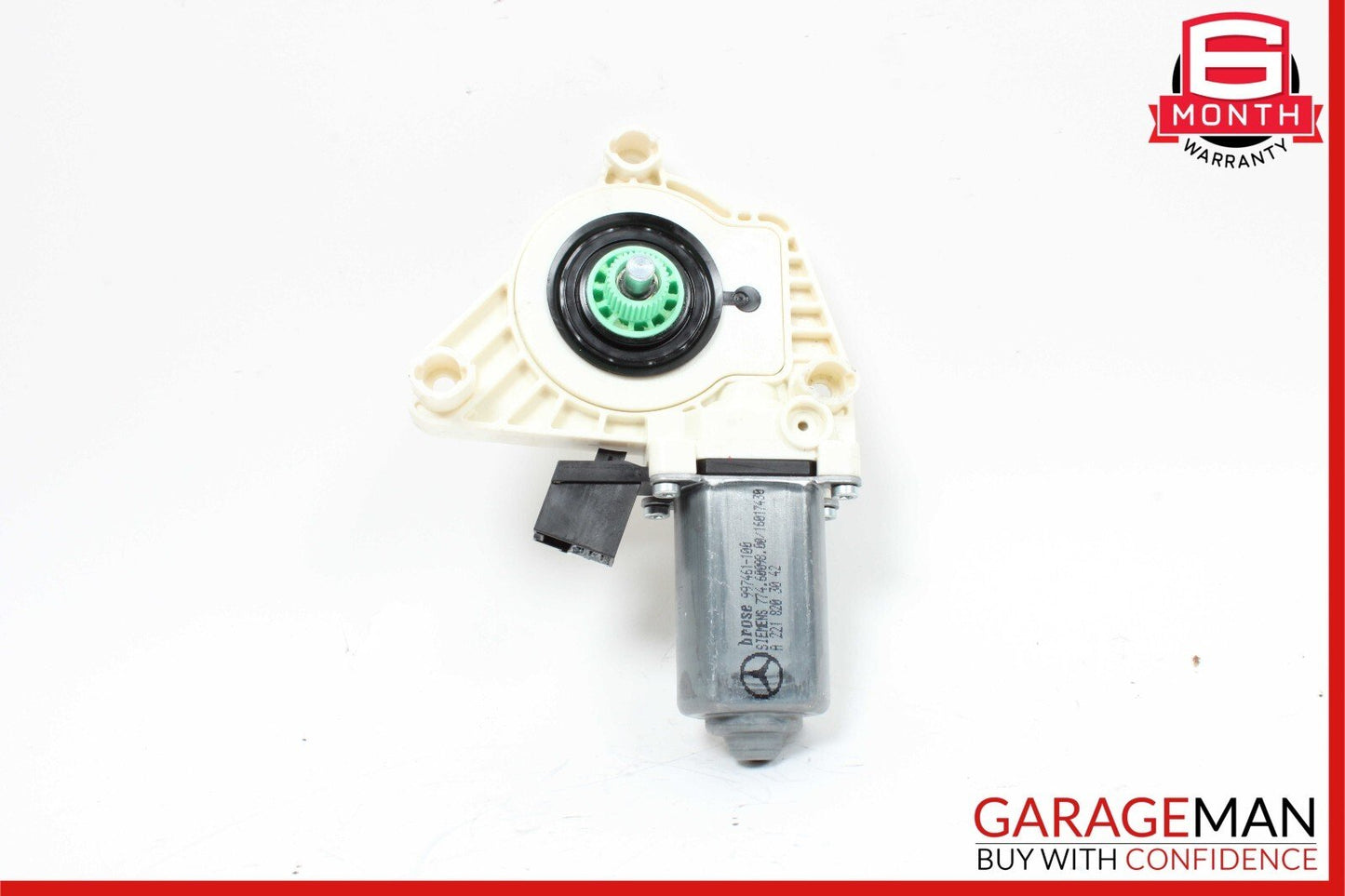 07-13 Mercedes W221 S550 S400 Window Regulator Motor Rear Right Side OEM