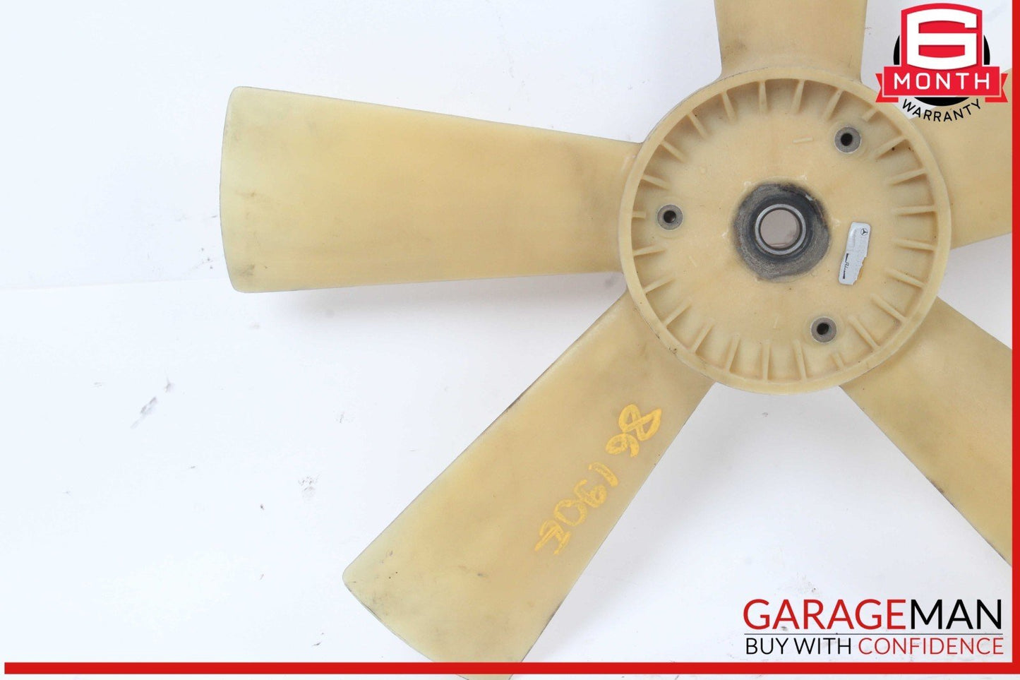 84-93 Mercedes W201 190E 190D Engine Cooling Radiator Fan Blade 1022001223 OEM