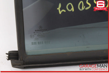 07-13 Mercedes W221 S550 S63 AMG Rear Left Driver Side Quarter Window Glass OEM