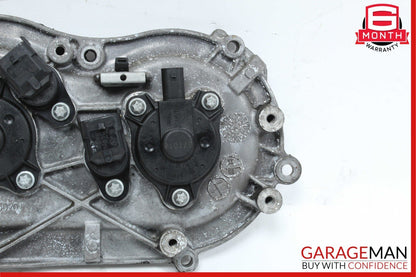 06-10 Mercedes C230 CLK350 E350 Front Left Engine Timing Chain Plate Valve Cover