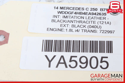 08-18 Mercedes W204 C250 C300 CLS500 E350 Rear Left Door Control Module Unit OEM