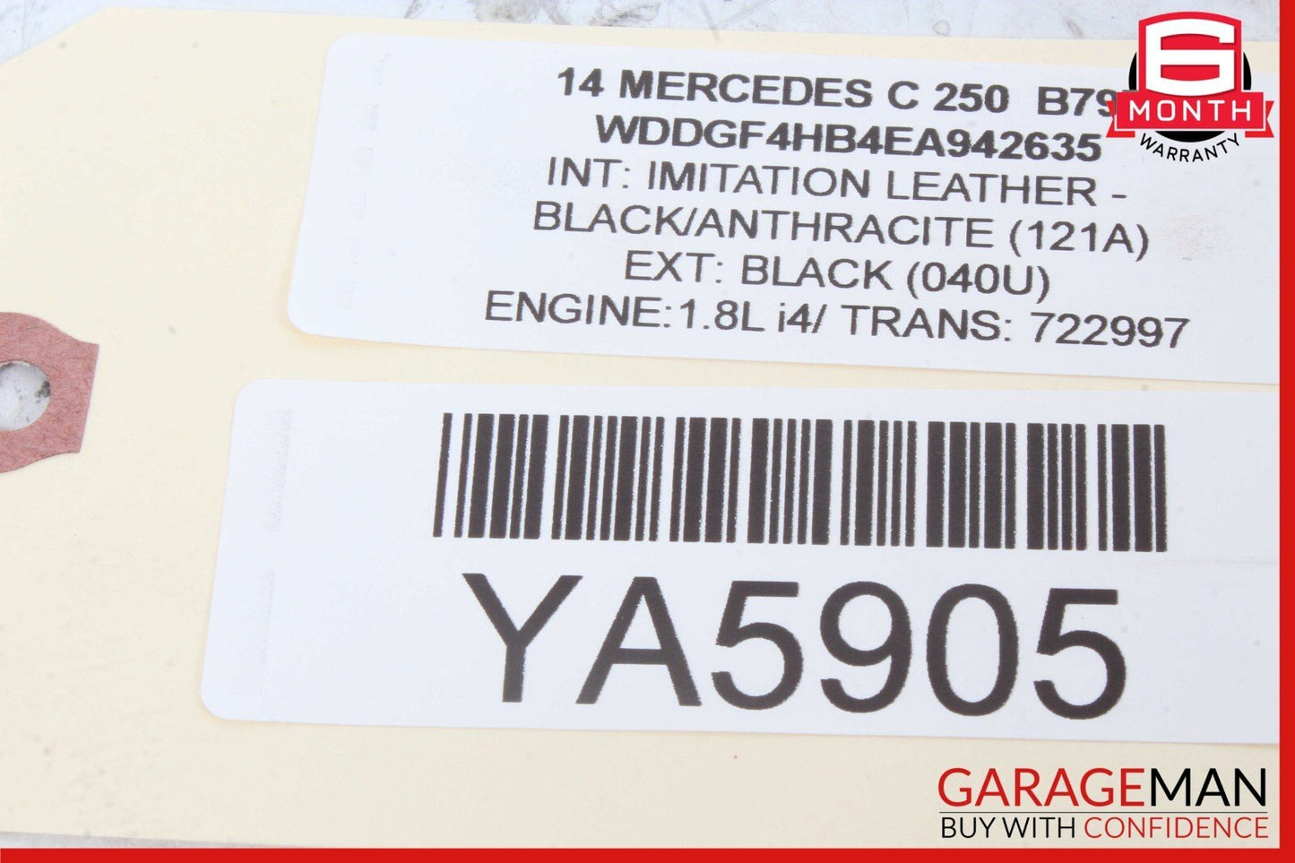 08-18 Mercedes W204 C250 C300 CLS500 E350 Rear Left Door Control Module Unit OEM