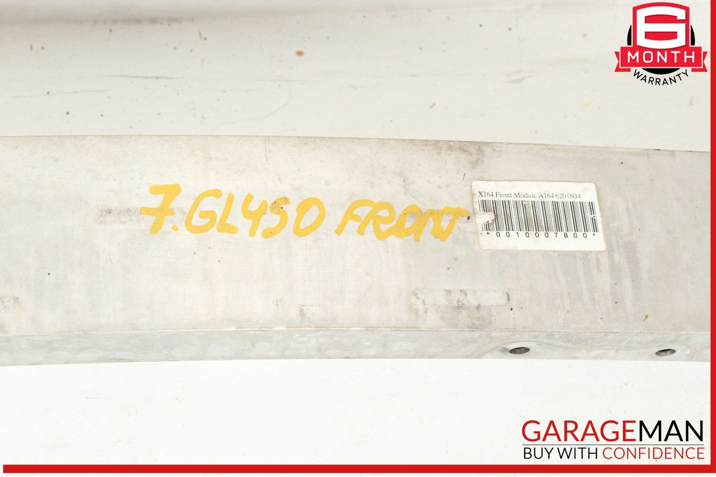 06-12 Mercedes X164 GL450 ML550 GL550 Front Bumper Reinforcement Impact Bar OEM