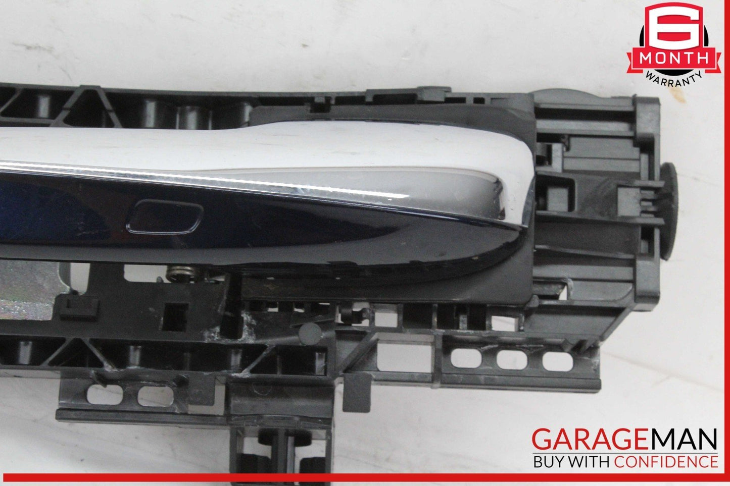 15-20 Mercedes W205 C300 Rear Left Driver Side Exterior Door Handle Blue OEM