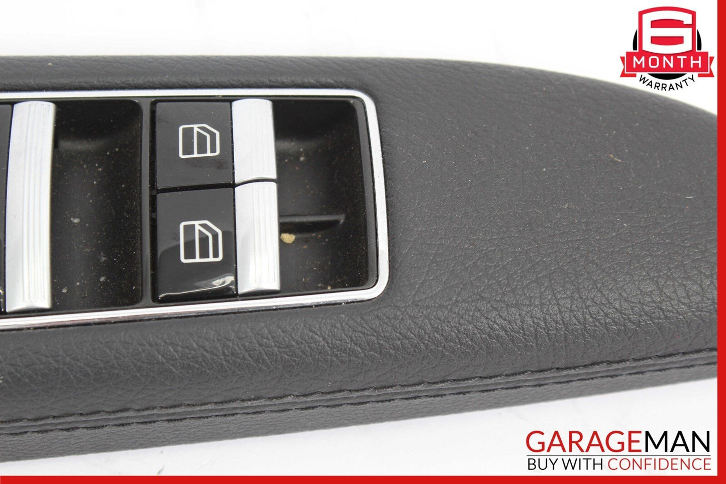 10-13 Mercedes W221 S400 S550 Rear Left Side Window Control Switch Black OEM