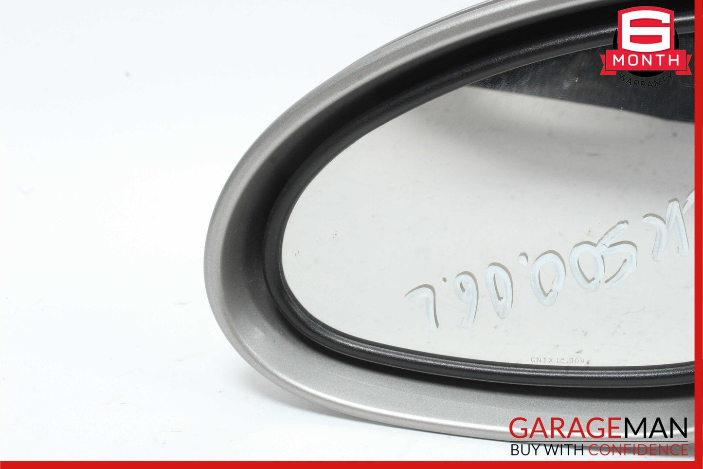 06-08 Mercedes W219 CLS500 Front Left Side Mirror Door Rear View Cubanite Silver