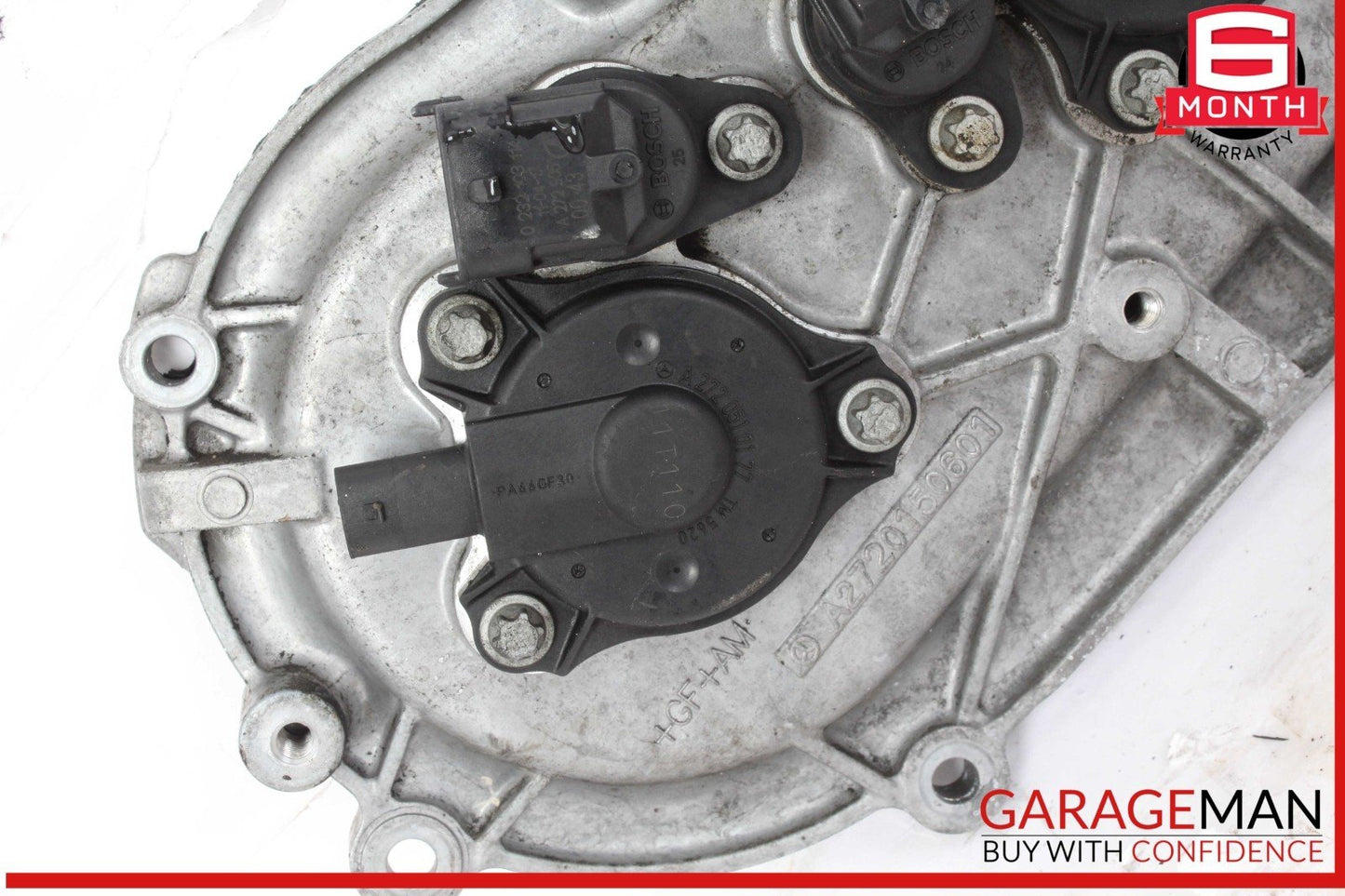 05-13 Mercedes W204 C300 ML350 Front Right Engine Timing Chain Cover Plate OEM