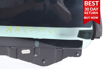 03-11 MERCEDES R230 SL55 AMG REAR RIGHT PASSENGER QUARTER WINDOW GLASS A74 OEM