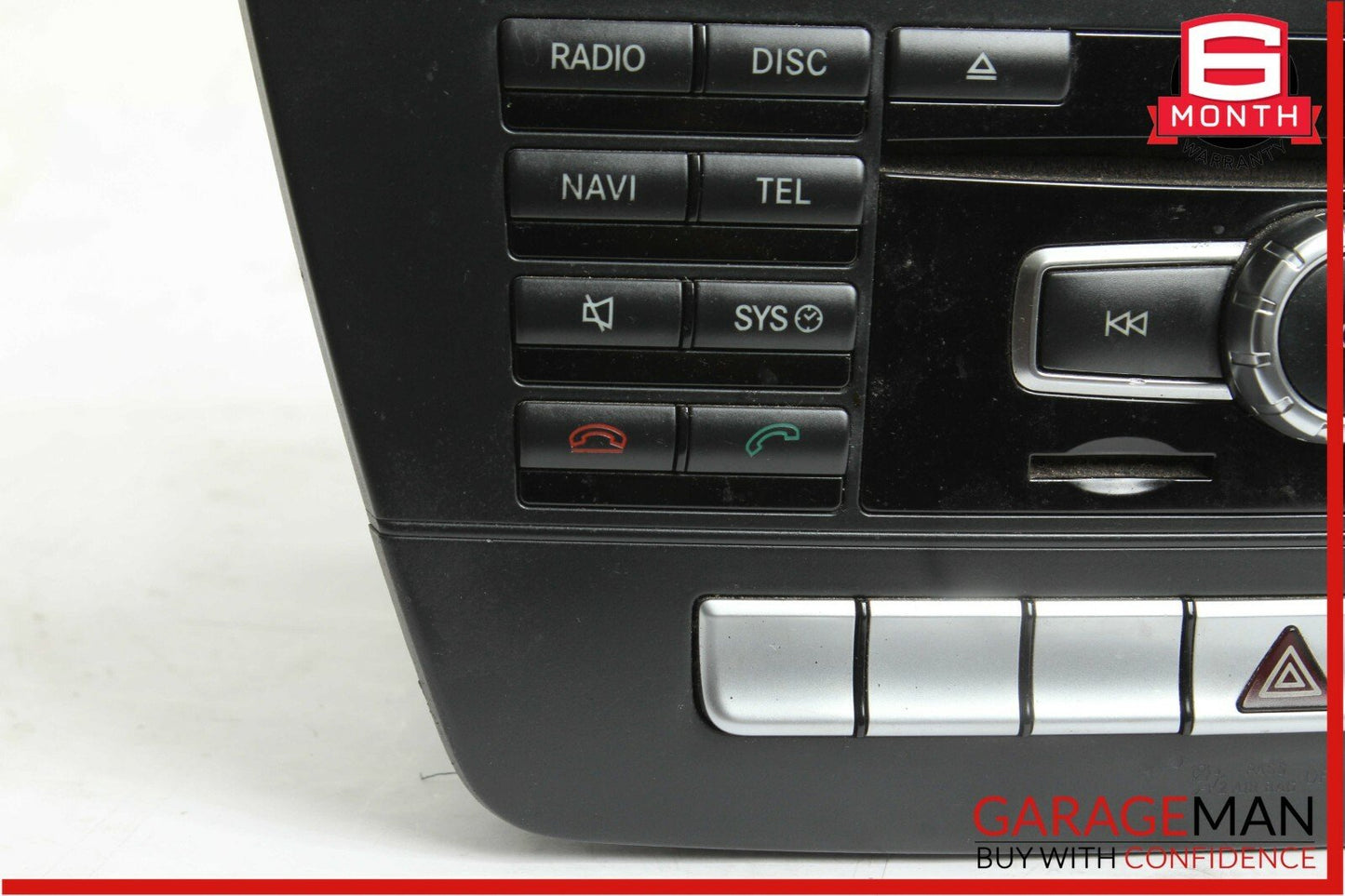12-14 Mercedes W204 C250 C350 Navigation Command Head Unit DVD CD Audio OEM