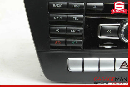 12-14 Mercedes W204 C250 C350 Navigation Command Head Unit DVD CD Audio OEM