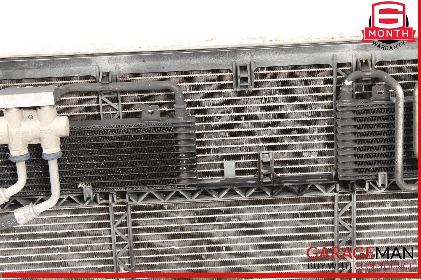 07-09 Mercedes W221 S550 CL550 Engine Radiator AC A/C Cooling Condenser Assy OEM