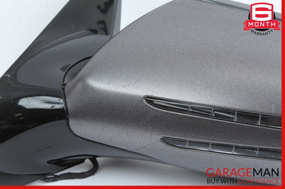 09-11 Mercedes R171 SLK350 Front Left Driver Side Mirror Door Rear View Black