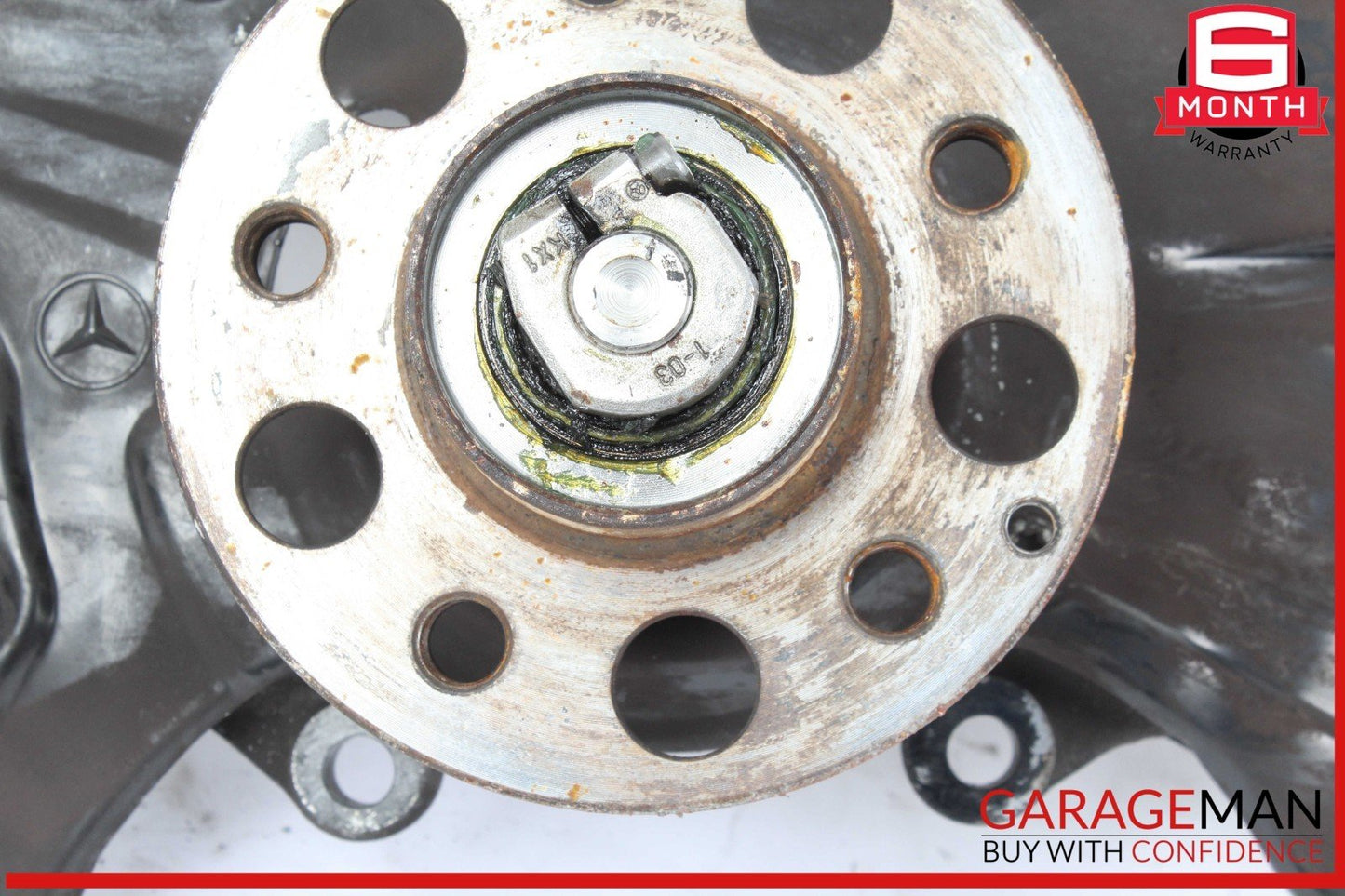 03-12 Mercedes R230 SL500 Front Left Driver Side Spindle Knuckle Wheel Hub OEM