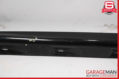 12-15 Audi A7 Left Side Skirt Rocker Molding Moulding Trim Panel Cover Black